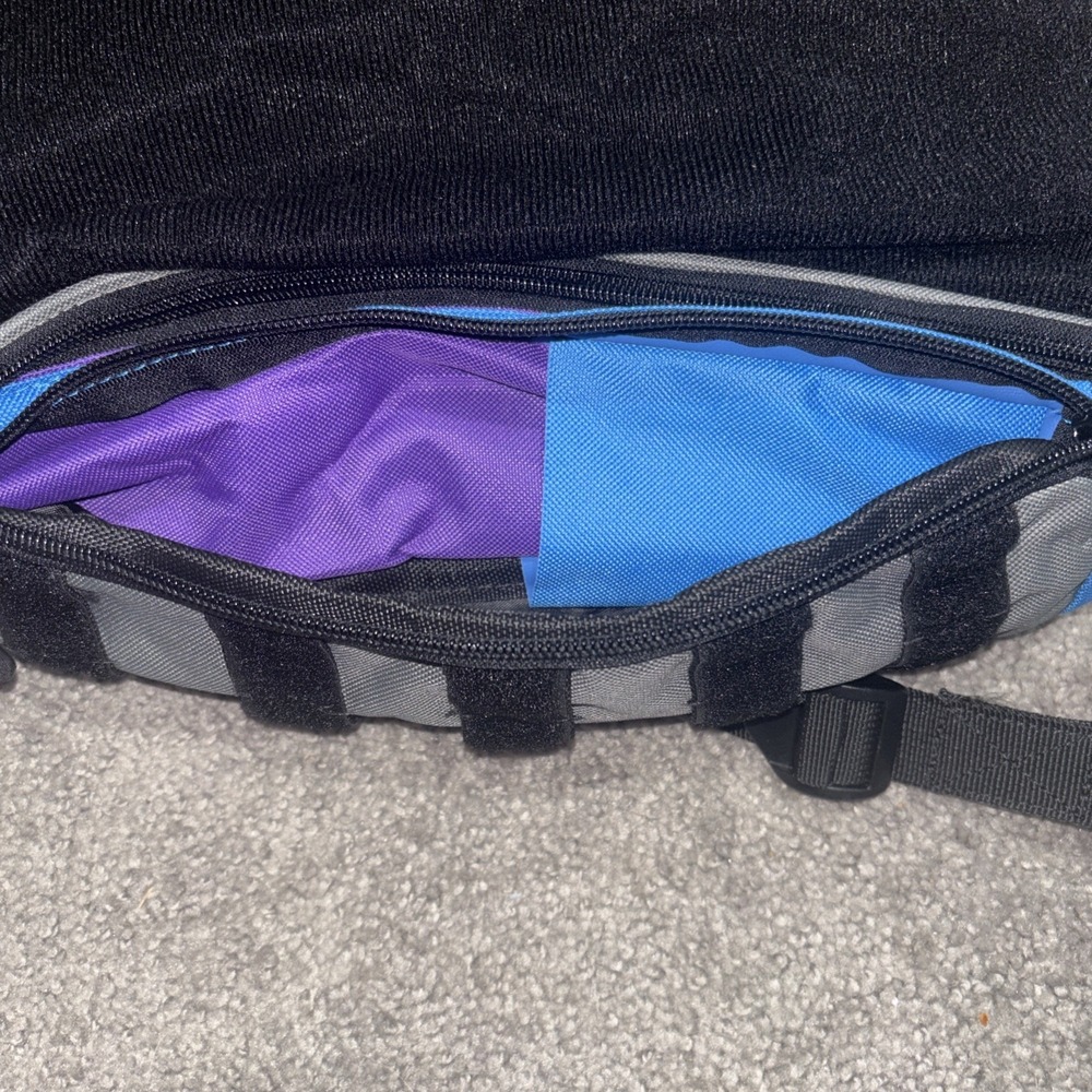 Gladiator Battle Armor Cornhole Backpack for Bags Purple/Cyan 20 bags - Picture 5 of 7